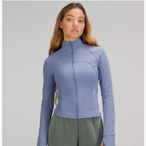 Lululemon nulu define jacket & high waisted 25” leggings wild indigo set